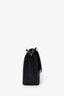 Pre-loved Chanel™ 2011-12 Black Caviar Leather Quilted Classic Jumbo Double Flap Bag