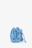 Bottega Veneta Blue Intrecciato Leather Mini Pouch Bag