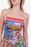 Versace Jeans Couture Multicoloured Baroque Print Mini Dress Size US 0
