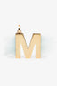 Fendi Gold Tone Mink Fur ABClick M Bag Charm