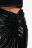 Donna Karan Black Sequin Pencil Skirt Size 8