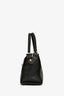 Celine Black Leather Medium Ring Bag
