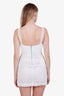 Self-Portrait White Lace Mini Dress Size 2