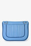 Hermès 2014 Blue/Navy Swift Leather Mini Berline Crossbody Bag PHW