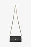 Prada Black Saffiano Leather Crossbody Chain Wallet Bag