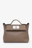 Hermès 2025 Etoupe Evercolor Swift 24/24 21 Crossbody