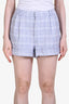 Cami NYC Blue/White Tweed Mini 'Casey' Shorts Size 4
