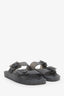 Balenciaga Grey Transparent Rubber 'Mallorca' Slides Size 39