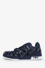 Louis Vuitton Blue Denim LV Sneakers Size 6.5 Mens