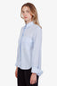 TWP Light Blue Cotton Long Sleeve Shirt Size XS
