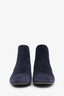 Prada Purple Suede Square Toe Ankle Boots Size 36