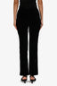 Givenchy Black Velvet Straight Leg Pants Size 36