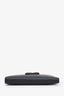 Valentino Black Leather Logo Signature Wallet