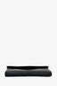 Saint Laurent Black Leather 'Letter' Card Holder