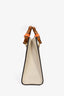 Gucci Taupe Leather Double G Diana Crossbody Bag
