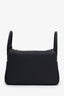 Hermès 2019 Black Clemence Leather Lindy 30 with GHW