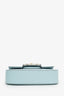 Gucci Blue Leather Crystal Horsebit 1955 Mini Shoulder Bag