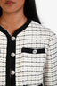 Maje Black/White Tweed 'Marl' Jacket Size 36 + Shorts Size 36 Sets