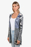 Missoni Purple Sequence Open Long Cardigan Est Size Small