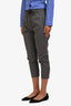 Brunello Cucinelli Grey Cotton Joggers Size 2