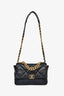 Pre-Loved Chanel™ 2019-2020 Navy Goatskin Chanel™ 19 Large Flap Bag