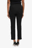 Isabel Marant Black Zipper Detail High-Waisted Pants Size 34