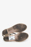 Valentino Burgundy Leather Espadrille Flats Size 35
