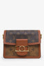Louis Vuitton Monogram Leather Mini Dauphine Crossbody Bag With Strap