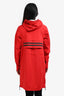 Canada Goose Red Logo Midi Rain Jacket Size S