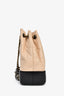 Pre-loved Chanel™ 2019 Beige Leather Two Tone Gabrielle Backpack