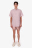 Louis Vuitton Red Monogram Swim Trunks Size L Mens