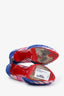 Christian Louboutin Pink/Blue Tie-Dye Platform Heels Size 39