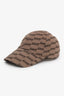 Balenciaga Brown Monogram Cotton Hat Size M