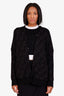 Maje Black Wool Cardigan Size 1