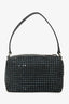 Alexander Wang Blue Small Heiress Crystal Mesh Pouch