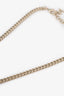 Pre-loved Chanel™ 2023C Gold Toned Black Heart CC Choker