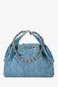 Pre-loved Chanel™ Blue Denim Chanel™ 25 Small Shoulder Bag