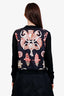 Hermès Black "Ferronnerie Remix" Twillaine Cardigan Size 38