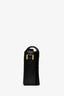 Saint Laurent Black Leather Medium Monogram Universite Crossbody Bag