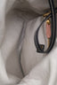 Miu Miu Black Wool Logo Shoulder Tote Bag