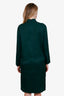 Gucci Green GG Silk Skirt + Top Set Size 40 and 42