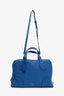 Louis Vuitton 2015 Blue Taurillon Leather Dora Ultra Soft MM Bag