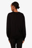 The Row Black Cashmere Crew Neck Sweater Size L