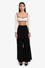 Lovers + Friends Black Tiered Wide Leg Pants Size XS