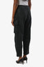 Brunello Cucinelli Navy Denim Drawstring Waistband Balloon Jeans Size 6