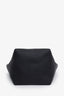 The Row Black Grained Calfskin Park Three Tote Bag
