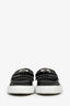 Hermès Black Leather Game Slip-On Sneakers Size 39.5