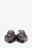 Prada Burgundy Leather Pointed Toe Heels Size 39