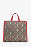 Gucci X Peter Rabbit Red/Beige GG Supreme Monogram Rabbit Apple Children Tote