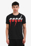 Gucci Blue/Red Logo Crew Neck T-Shirt Size XS Mens